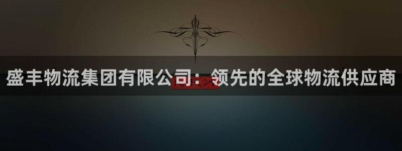 28圈下载二维码：盛丰物流集团有限公